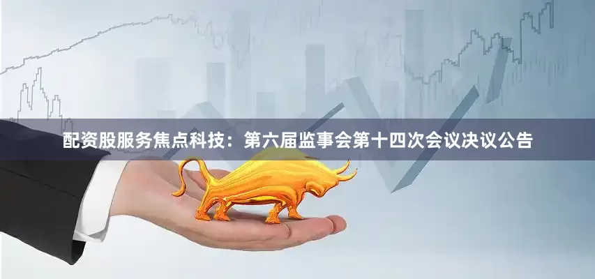 配资股服务焦点科技：第六届监事会第十四次会议决议公告